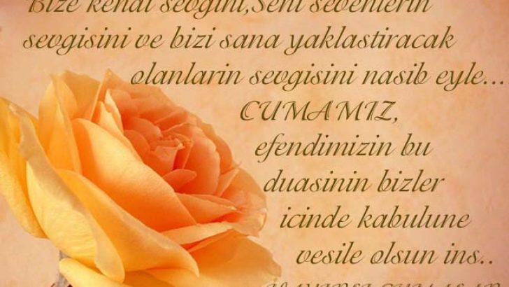 Güzel Cuma Mesajları