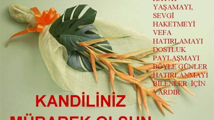 Kandil Sözleri – Kandil Sözleri Resimleri