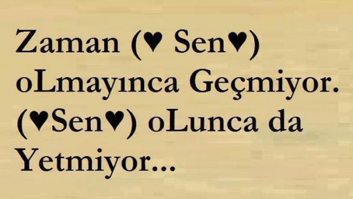En Güzel Aşk Sözleri