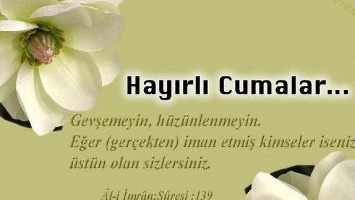 En Güzel Cuma Mesajları Resimli
