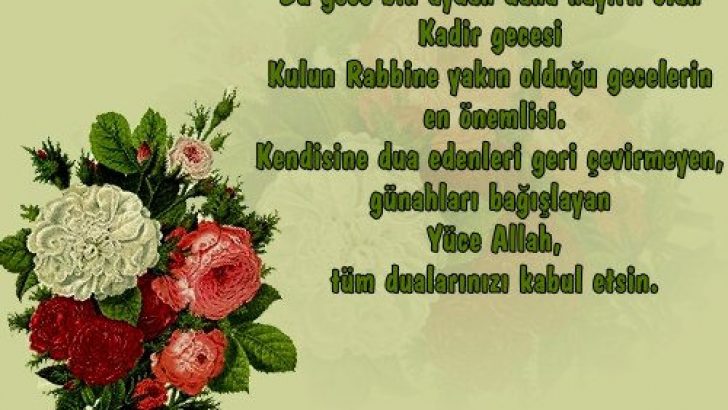 Kadir Gecesi Smsleri