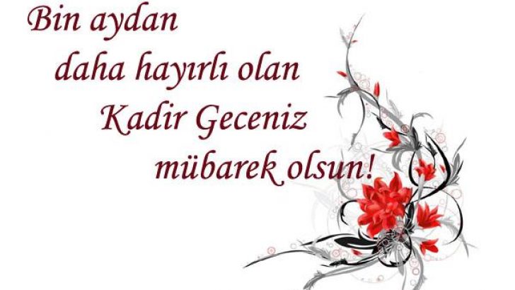 Kadir Gecesi Sözleri Kısa