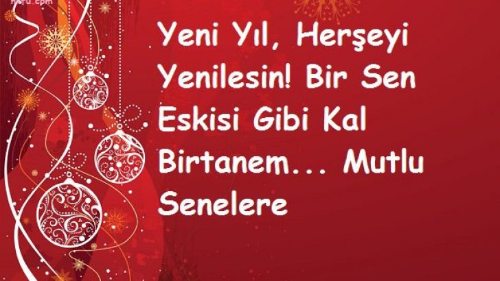 Yeni Yıl Mesajı