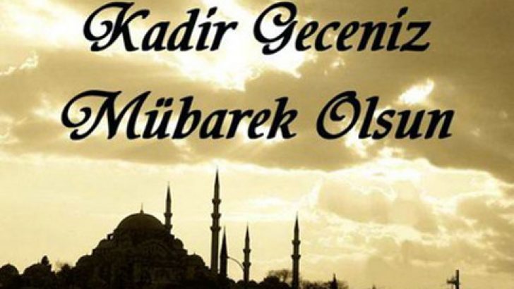 Kadir Gecesi Resimli Mesajları