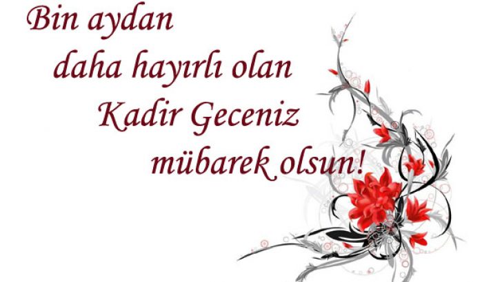 Kadir Gecesi Kutlama Mesajları
