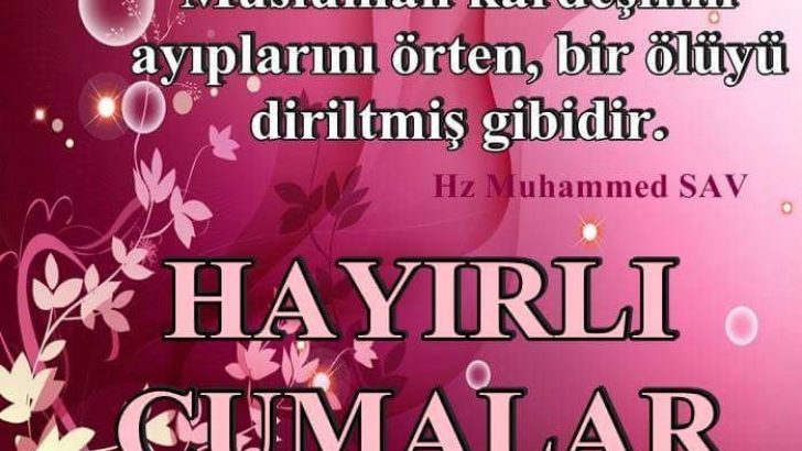 Cuma Sözleri 2017