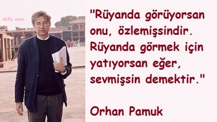 Orhan Pamuk Sözleri