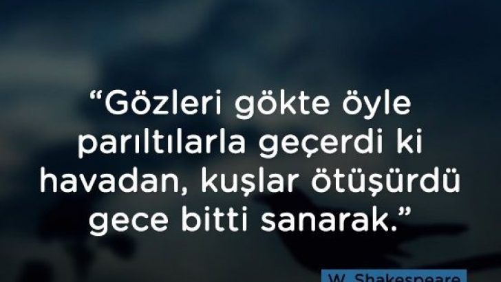 William Shakespeare Sözleri