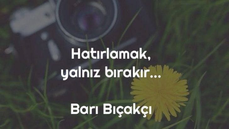 Barış Bıçakçı Sözleri