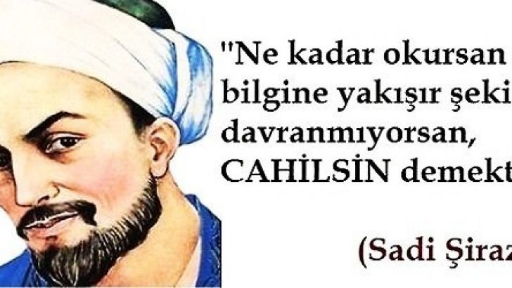Sadi Şirazi Sözleri